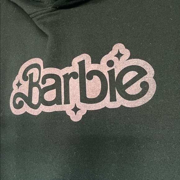 BLACK "BARBIE" HOODIE - Picture 3 of 7